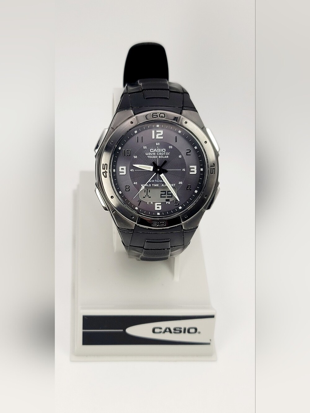 Casio Wave Ceptor WVA-470 Tough Solar Atomic Ana-Digi Men’s Watch 5052